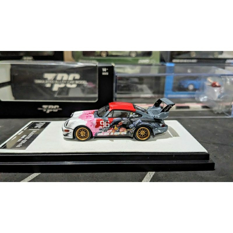 Diecast TPC Porsche RWB 964 Akiba with figure limited edition