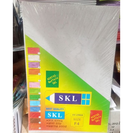 

Lebih Bagus Kertas Bufalo per pak 1 lembar