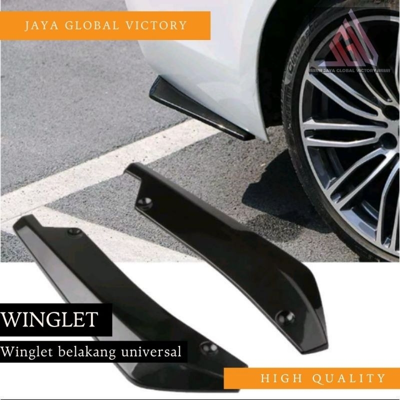 Winglet mobil belakang universal