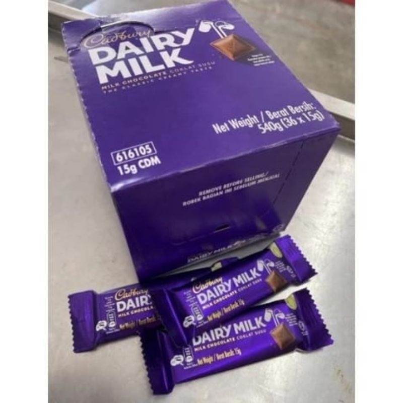 

Cadbury Original Malaysia Dairy Milk Chocolate 15 gram