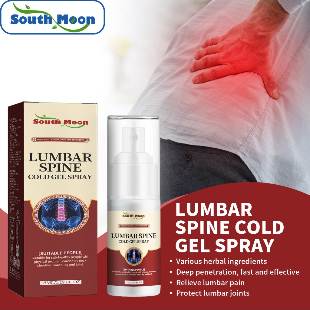 Lumbar Cold Compress Gel Lumbar Spine Cooling Gel Lumbar Spray Lutut Gel Nyeri Pinggang