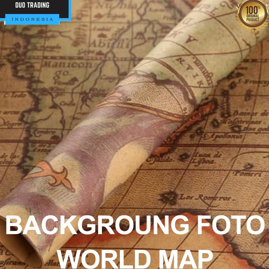 

Specia Sale Alas Foto Kertas Koran Peta World Map Vintage Retro Properti Foto