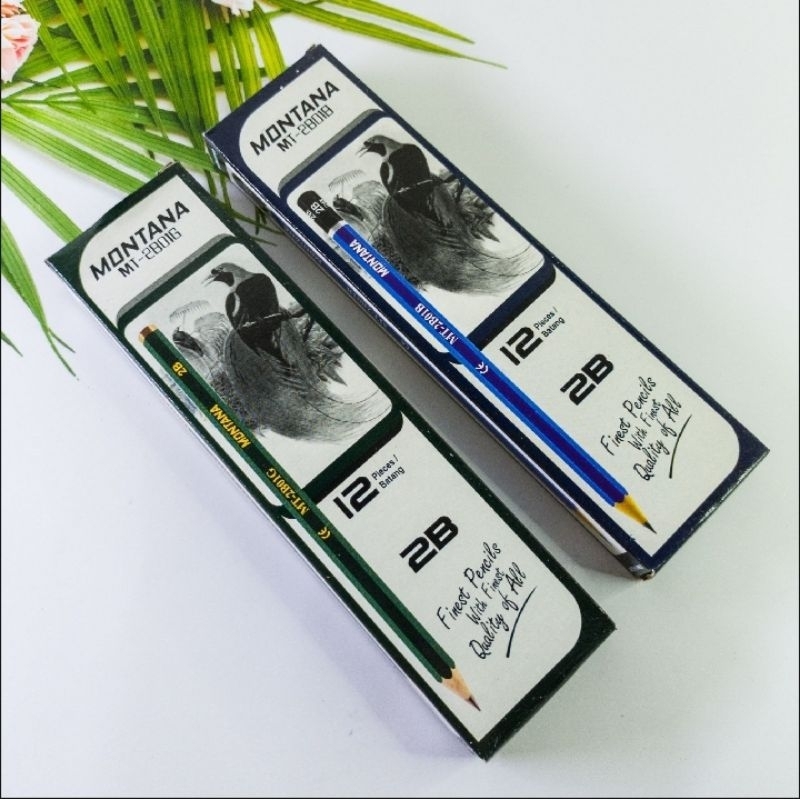 

PENSIL 2B ISI 12PCS MONTANA MT-2B01G
