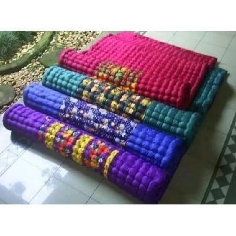 Kasur Palembang isi 100% Kapuk / Kasur Lantai isi Kapuk / Kasur Palembang Kapuk