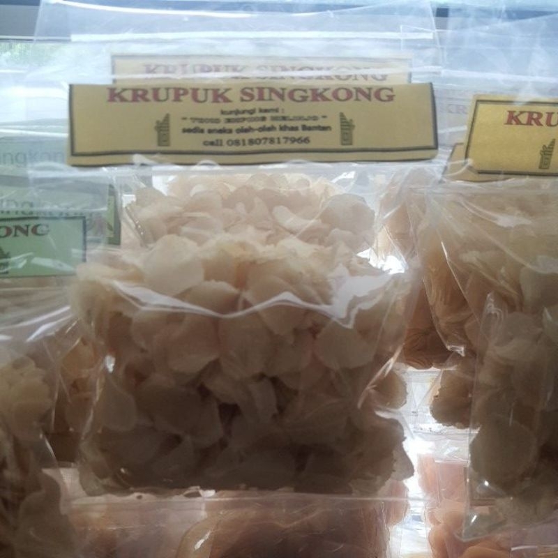 

Krupuk Singkong - Oleh oleh khas banten 220g