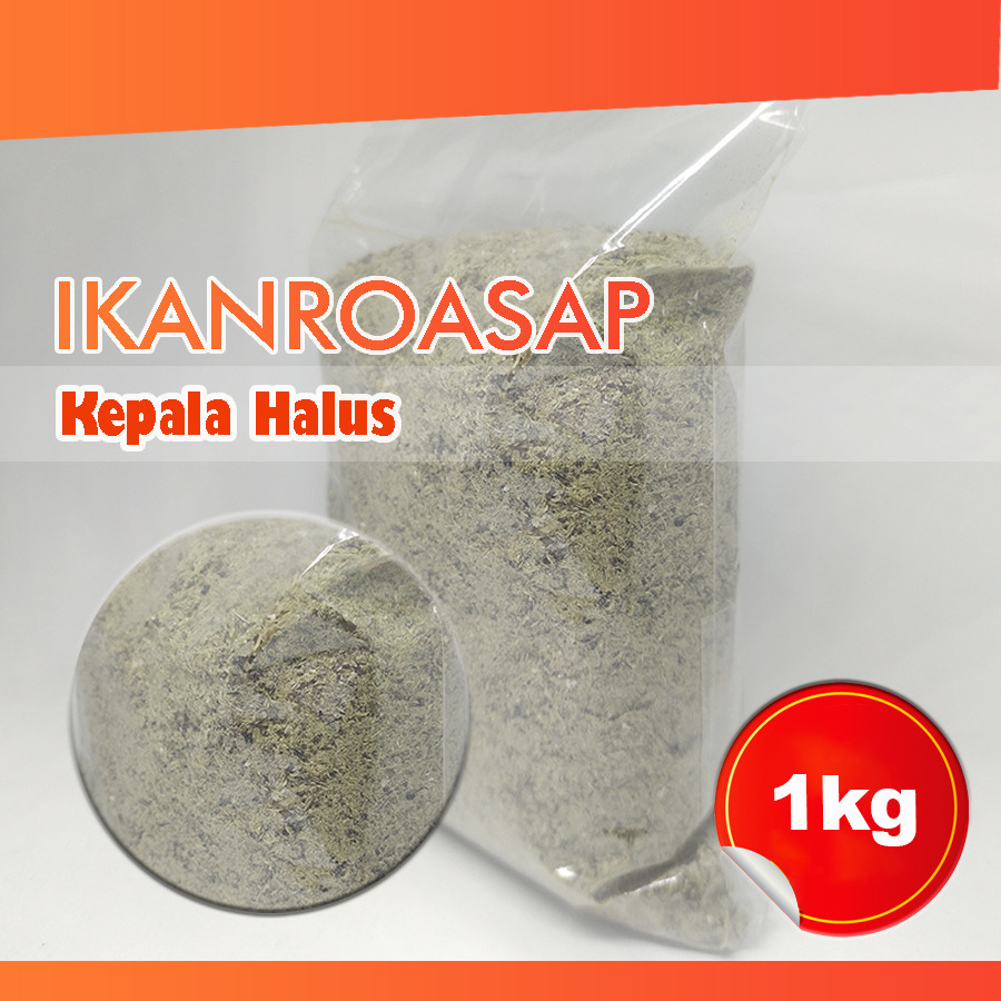 

KEPALA ROA 1 kg IKAN ROA FUFU ASAP HALUS 1000 gr KHAS MANADO