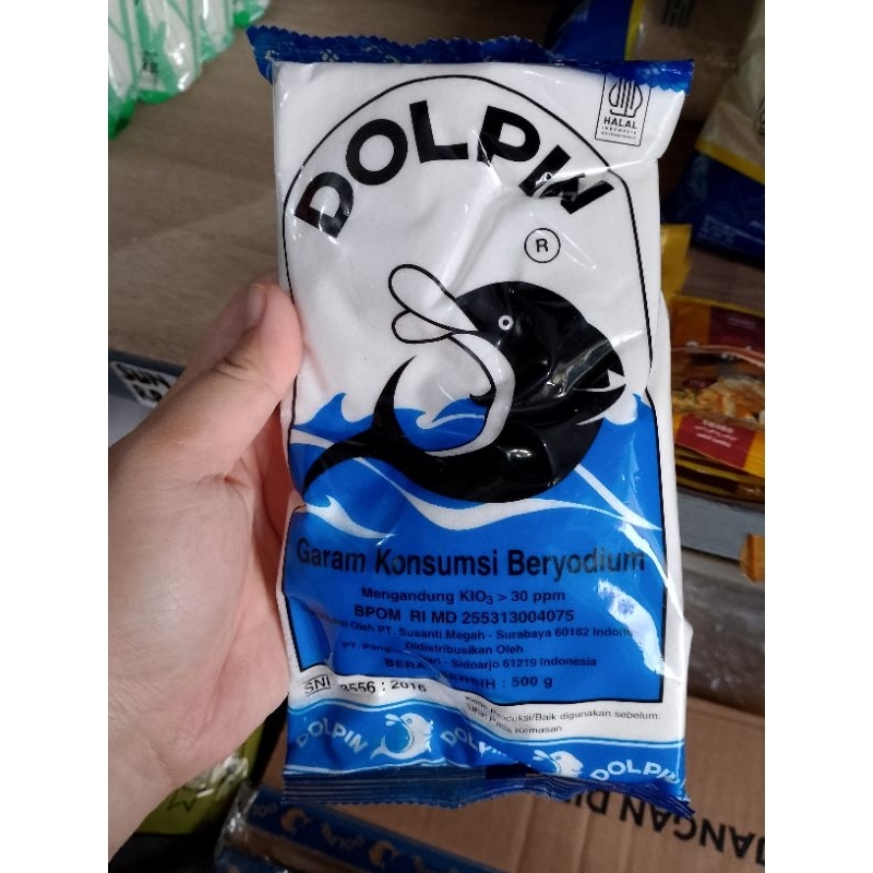 

Garam Halus Dolpin 500gr / garam dapur