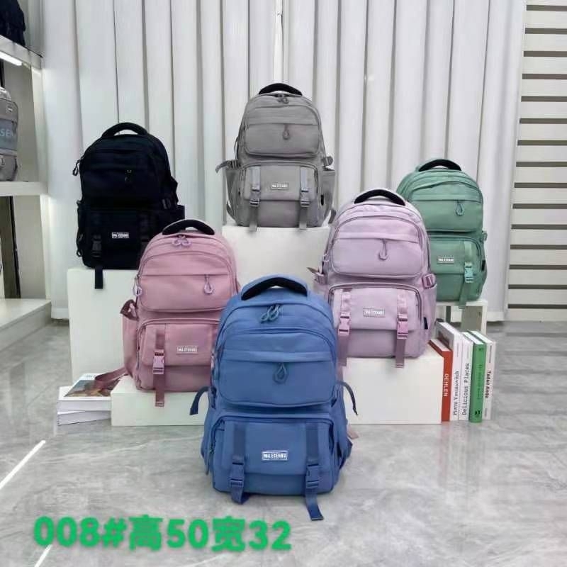 [New import esenbo]Tas ABG sekolah ESenbo polos 18inchi