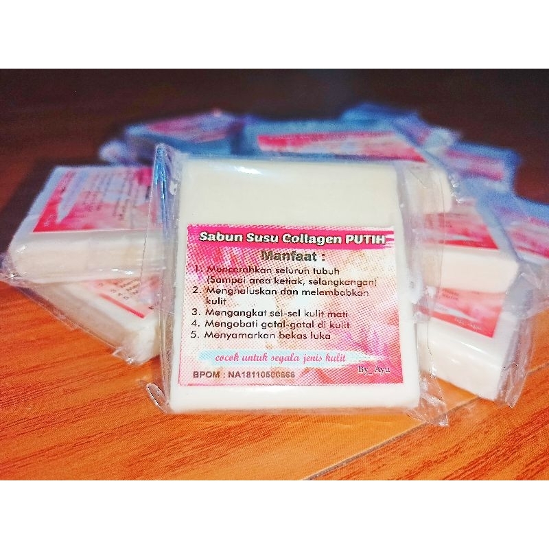 sabun pemutih susu collagen