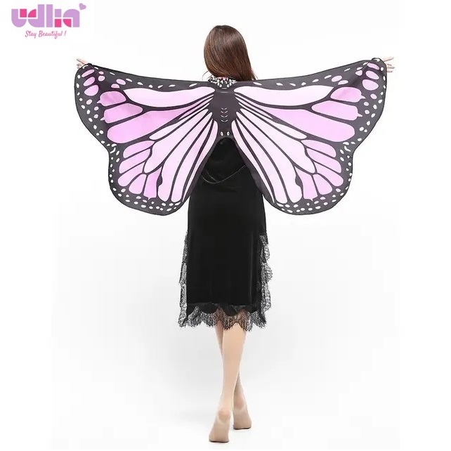 Udlia Sayap Kupu-Kupu Dewasa Kostum Sayap Dewasa