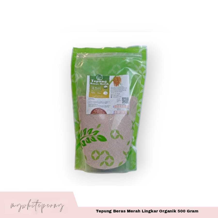 

Tepung Beras Merah Lingkar Organik 500 Gram