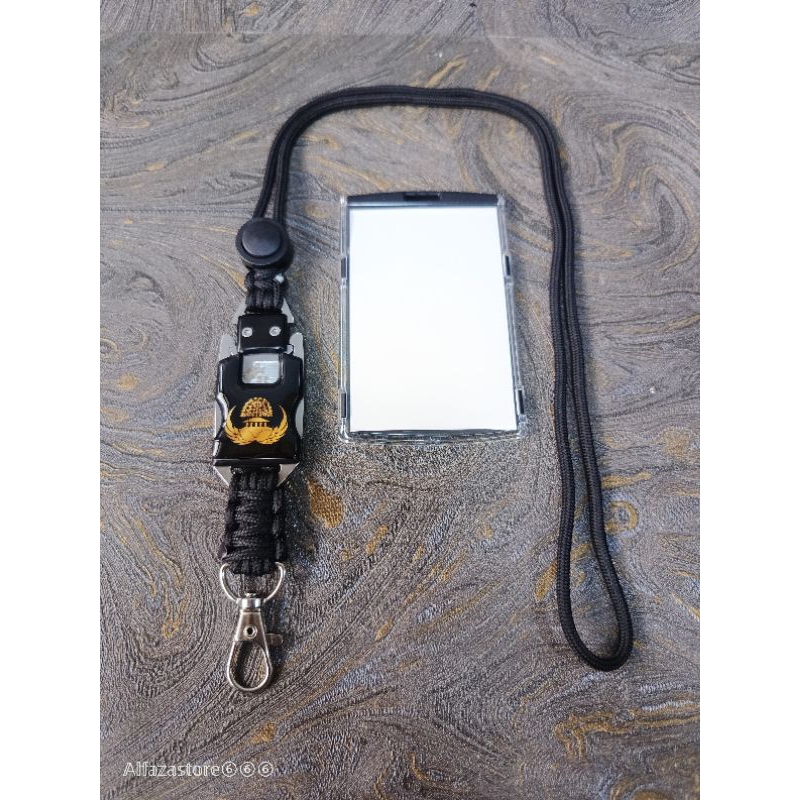 

Tactical id card lanyard holder logo korpri pegawai negeri sipil