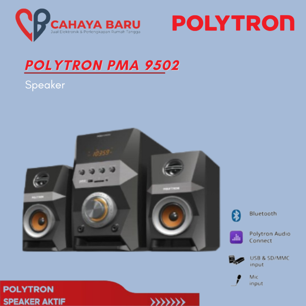 POLYTRON SPEAKER PMA 9502