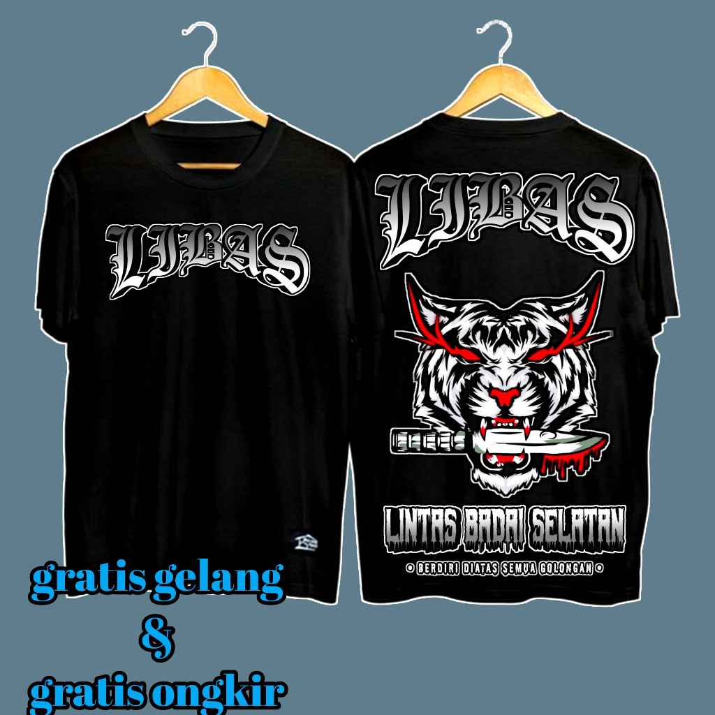 KAOS KOMUNITAS LIBAS PAGAR NUSA86 CATTON COMBAD KEREN MURAH