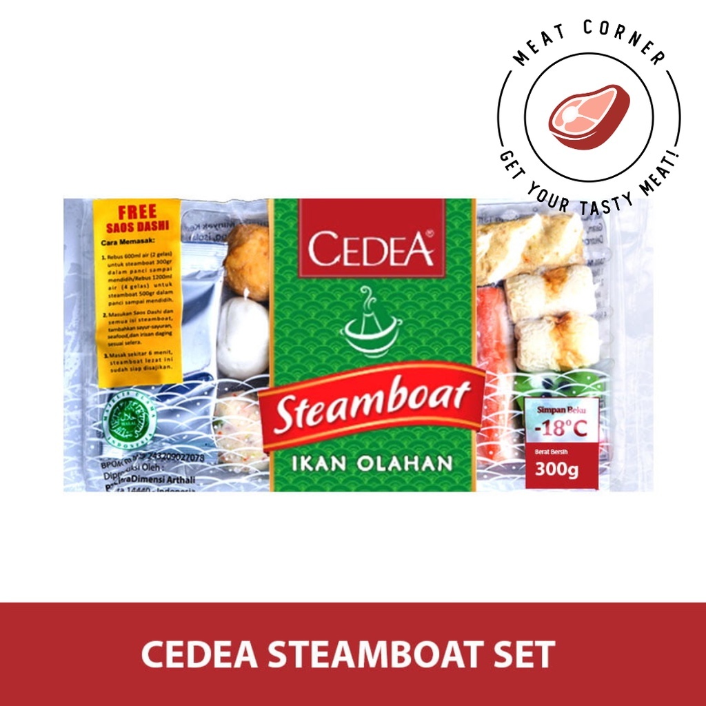 

CEDEA STEAMBOAT SET 300 GR MEAT CORNER KOTA BAMBU