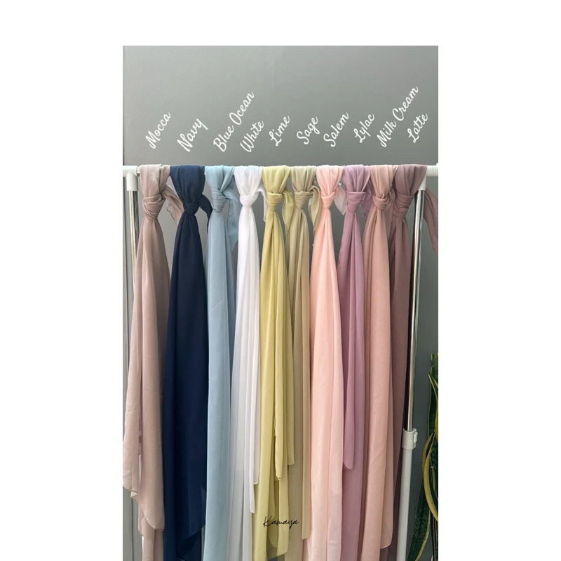 PARIS JAPAN PREMIUM / Hijab Paris Premium Segi Empat