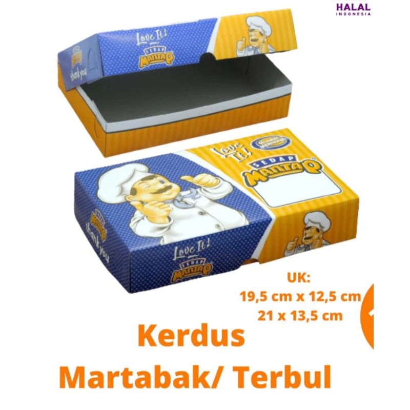 

dus martabak / terang bulan isi 100 lembar