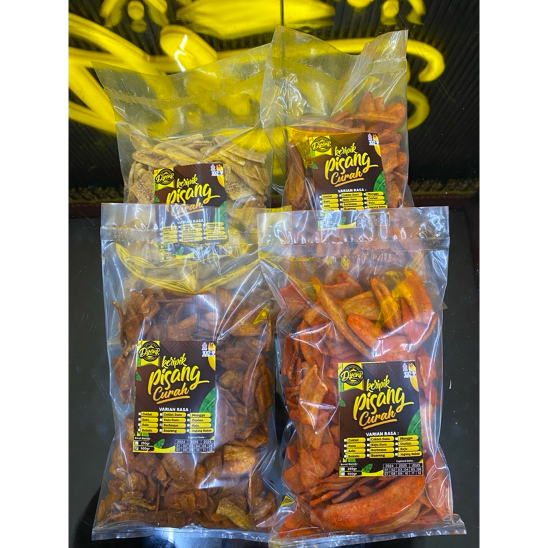 

keripik pisang curah (balado) 500 gr