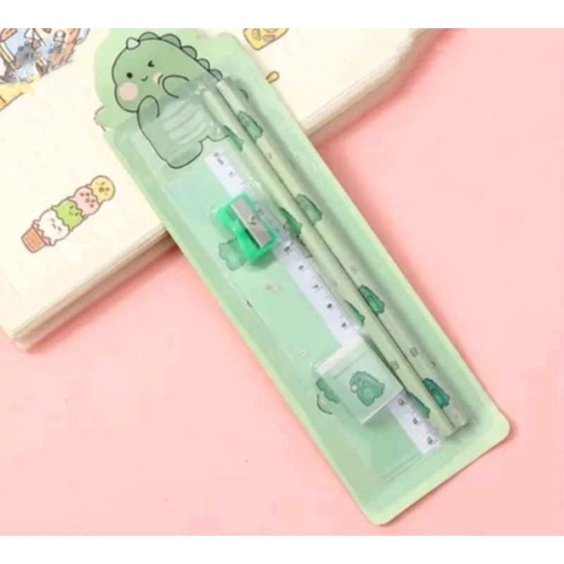 

Set Alat Tulis Karakter Lucu 5 in 1