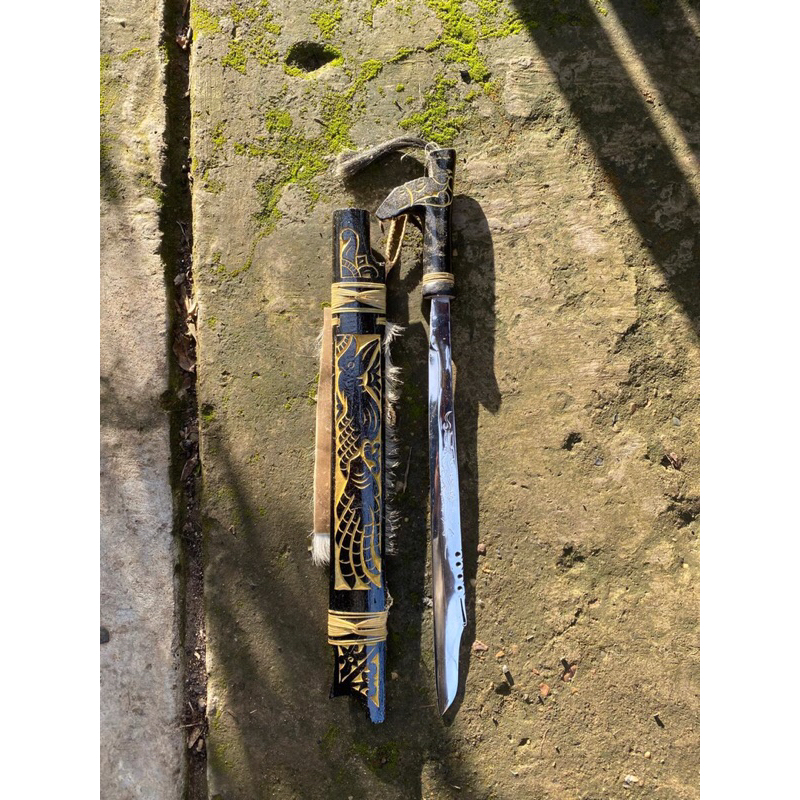 MANDAU STAINLESS TIDAK TAJAM KALIMANTAN