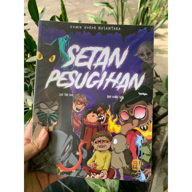 buku anak komik hantu nusantara, komik horor nusantara, komik setan lokal