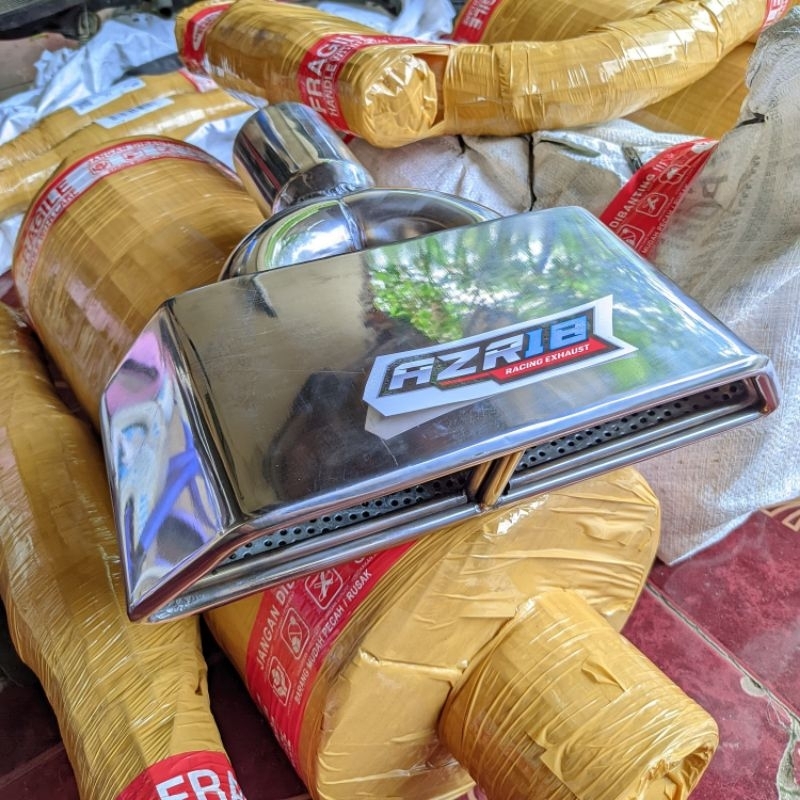 KNALPOT SUOS STAINLES - ELF ,MINIBUSS ,MEDIUMBUSS, TRUK DLL