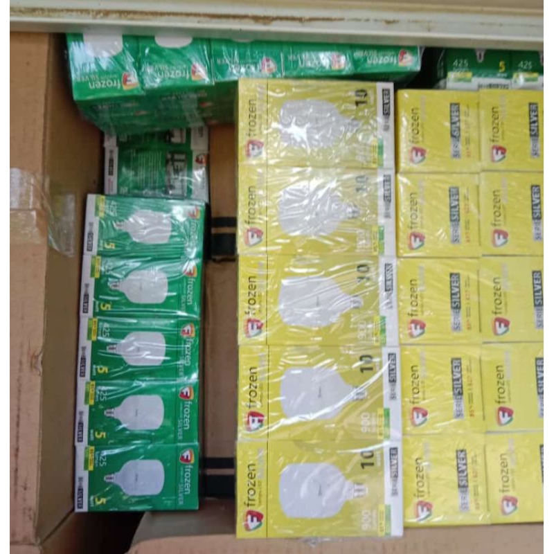 Lampu Frozen 15 watt isi 10 pcs