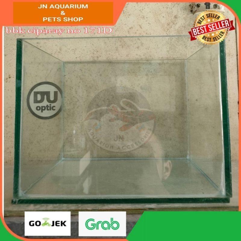 AQUARIUM POLOS UKURAN 15x15x20 CM / AQUARIUM CUPANG / AQUARIUM CHANA