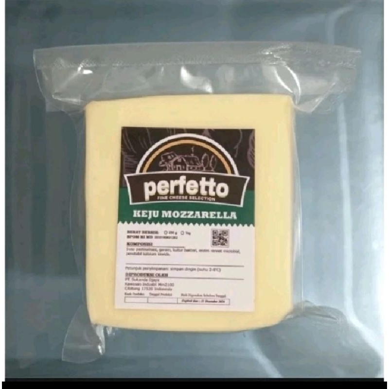 

GRA Keju Mozarella Perfetto 200gr Berkualitas Tinggi