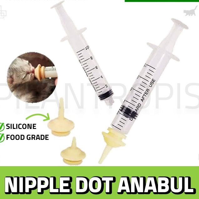 Dot Susu Kucing Anjing Kelinci Hewan Model Nipple
