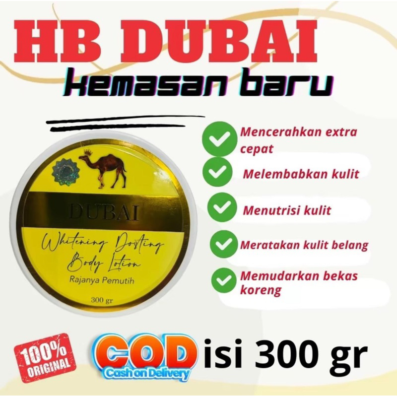 HANDBODY DUBAI WHITENING DOSTING BODY LOTION