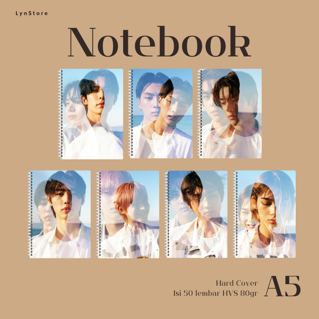 

(LS_007) Notebook Kpop A5 Hardcover Enhypen Dimension : Dilemma - Odysseus Ver (Isi 50 Lembar Hvs + Hardcover Laminasi 2 Sisi) Buku Tulis Catatan Notebook Ring A5 Hardcover/ Notebook Journal A5 Hardcover Laminasi / Spiral Buku Agenda A5 Hardcover Laminasi