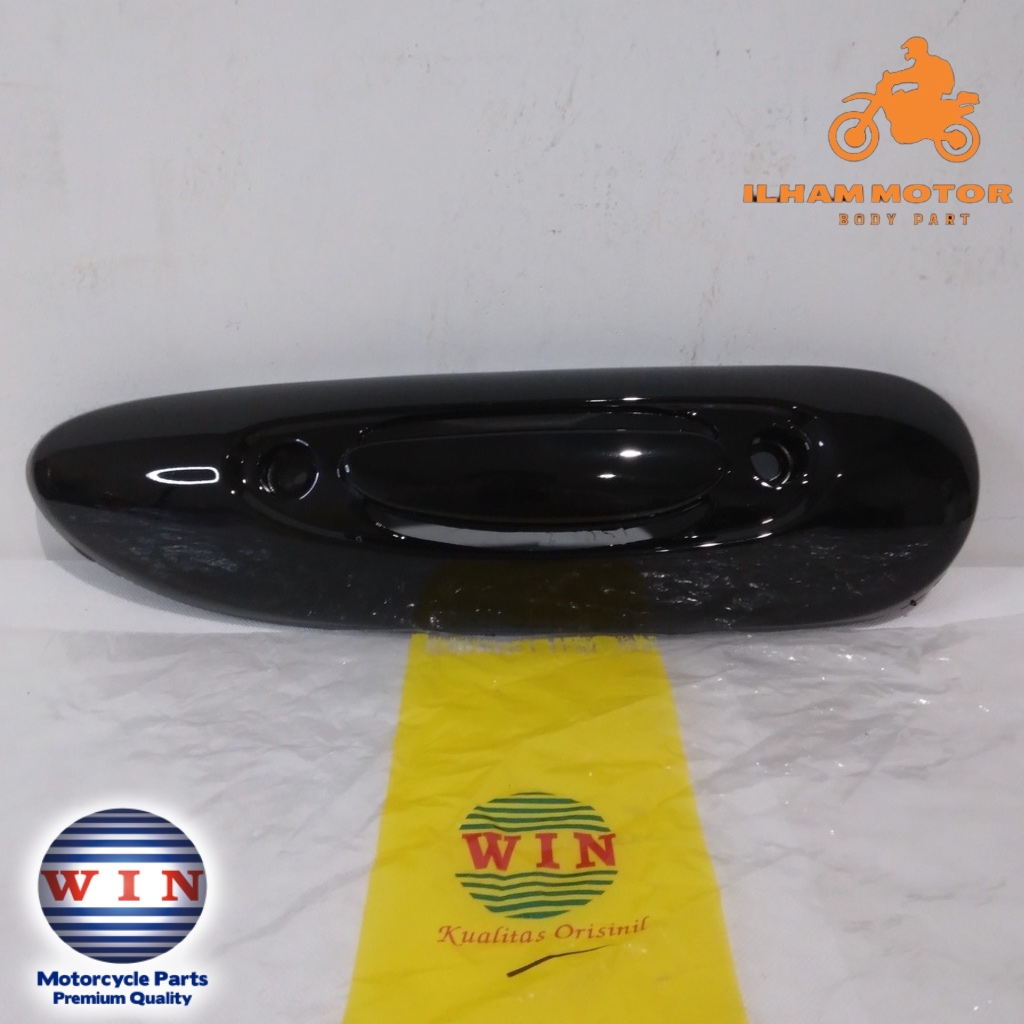 Tutup Knalpot Scoopy 110 FI 2013 2014 2015 | muffler cover WIN | penutup kenalpot motor injeksi all 
