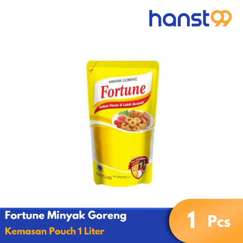 

Fortune Minyak Goreng Kemasan Pouch 1 Liter