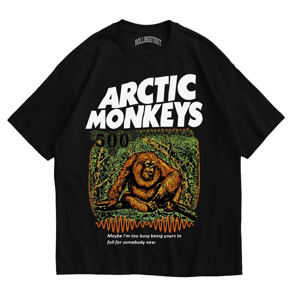 Tshirt Baju Kaos - Arctic Monkey 500 Monyet kaos pria wanita
