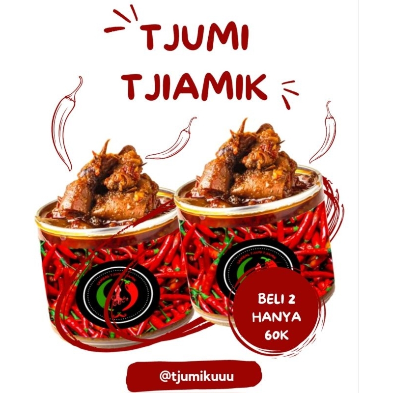 

Harga Spesial Sambal Tjumi Tjiamik