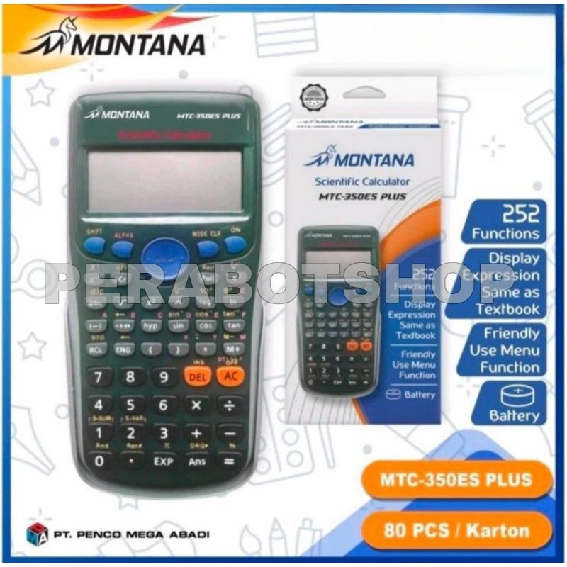 

CAKCULATOR MONTANA MTC-350S