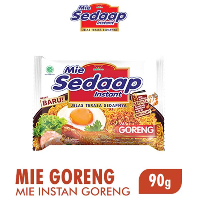 

Sedaap Mie Instant Goreng 90 Gram