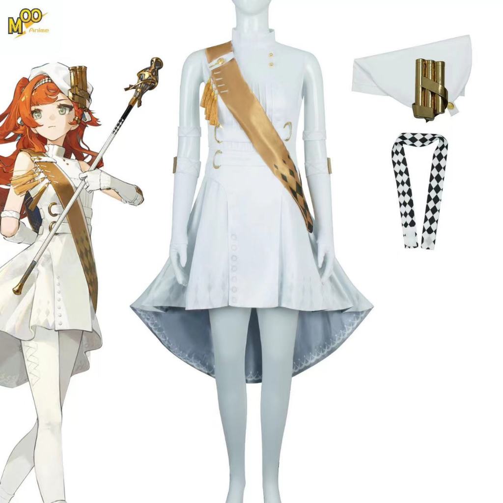 Reverse:1999 cosplay costume Sonetto cosplay costume and wig Anime party costumes