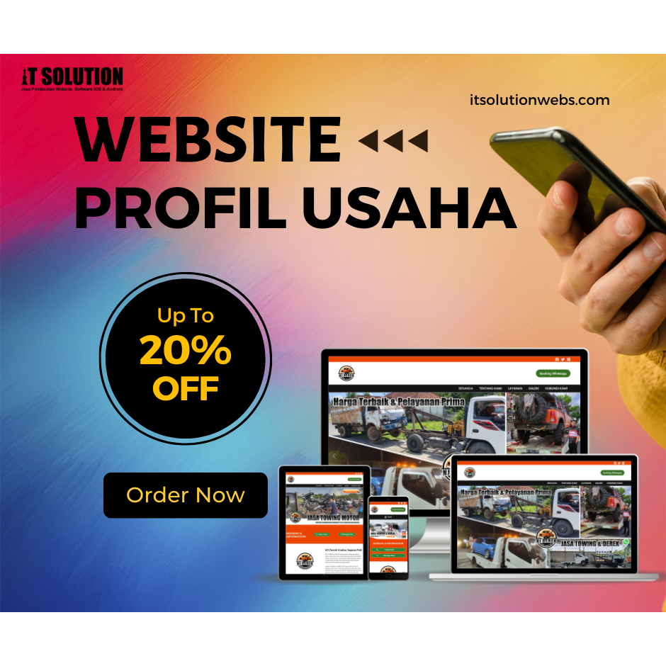 JASA PEMBUATAN WEBSITE PROFIL USAHA TOEFL, KURSUS BAHASA INGGRIS