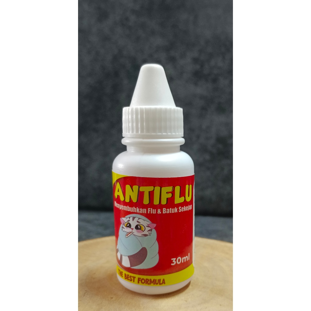 Obat Kucing Sakit Flu Batuk Pilek - Antiflu Kucing Kitten Antiflu Kucing Dewasa