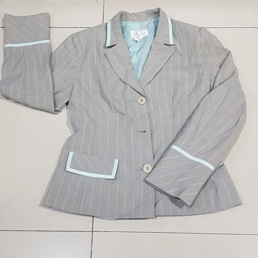 Blazer Jas Wanita - Viviannes Collection - Hijau Toska - LDS-0164