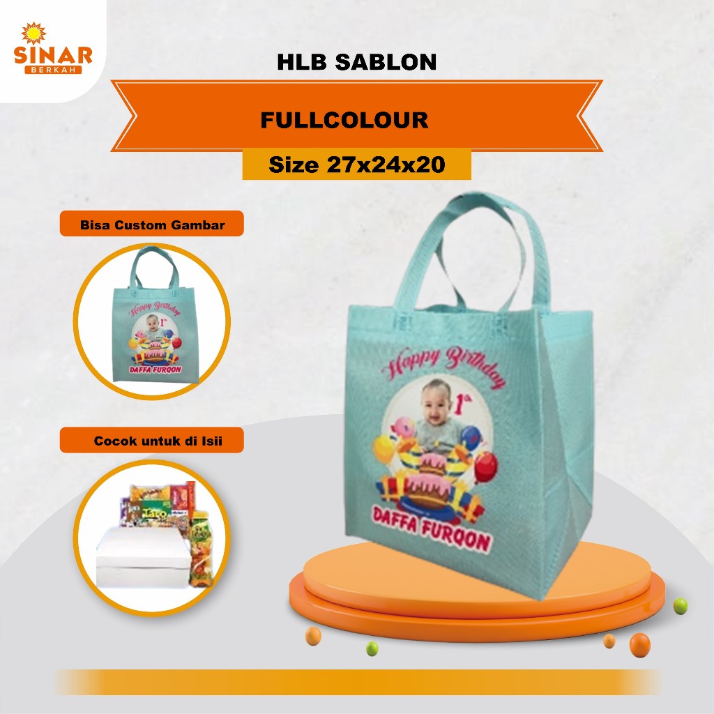 

Tas Custom Sablon Fullcolor + Sablon