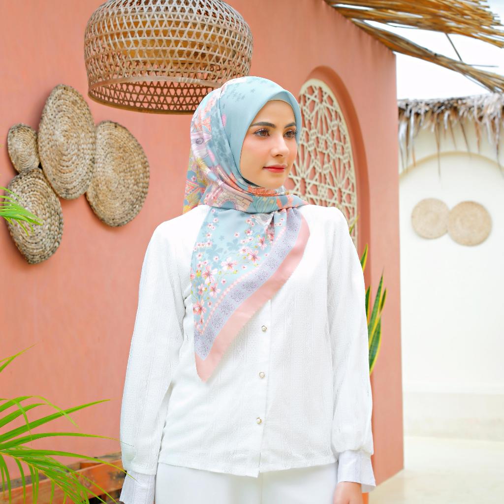 Senara Scarf Cappadocia Voal Printed Hijab Motif