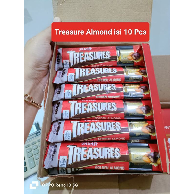 

Treasure Golden Almond 36 Gr isi 10 Pack