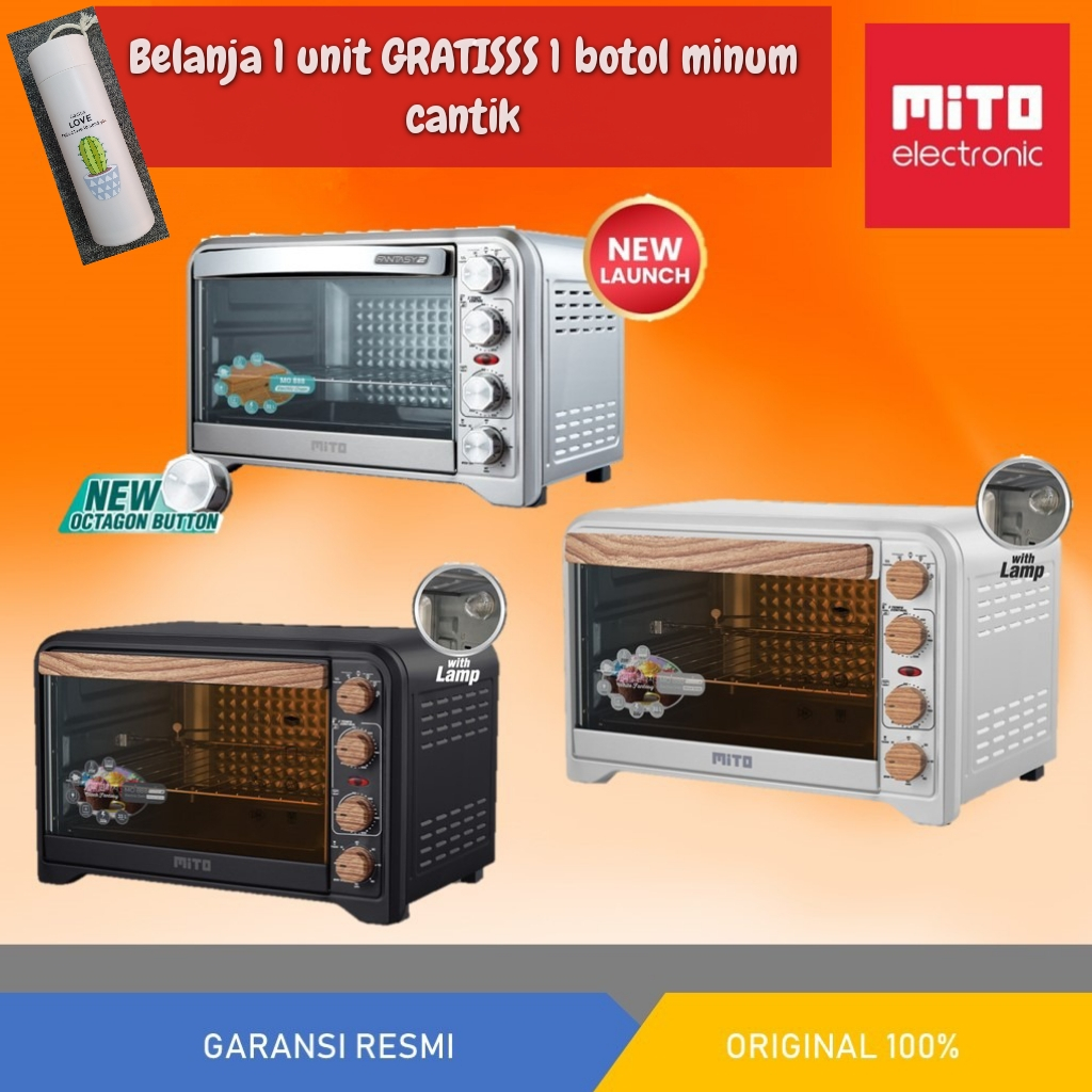 Oven Listrik Mito Fantasy 2 MO 888 NEW Mitochiba 33L