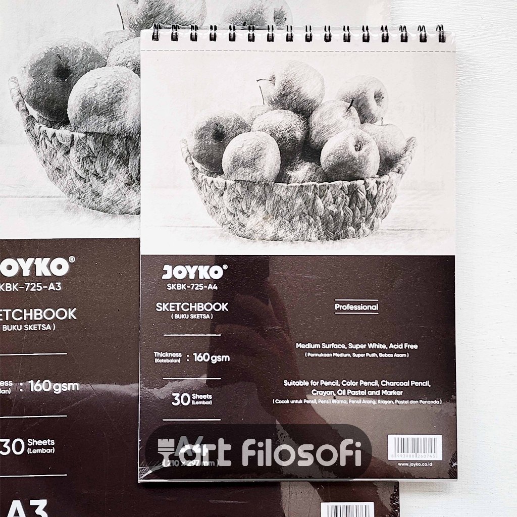 

Joyko Spiral Sketchbook SKBK-725-A3 | Buku Gambar