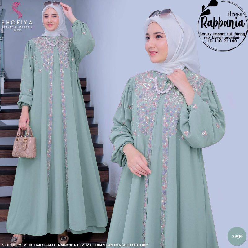 RABBANIA DRESS#GAMIS CERUTY BABYDOL