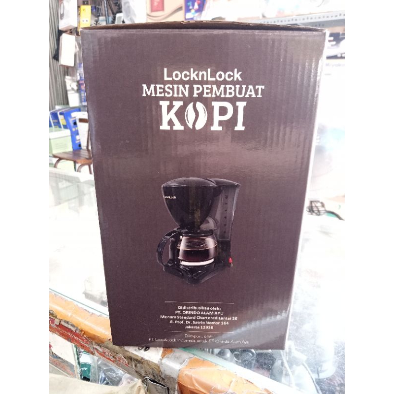 Mesin Pembuat Kopi/Coffee Maker Lock N Lock
