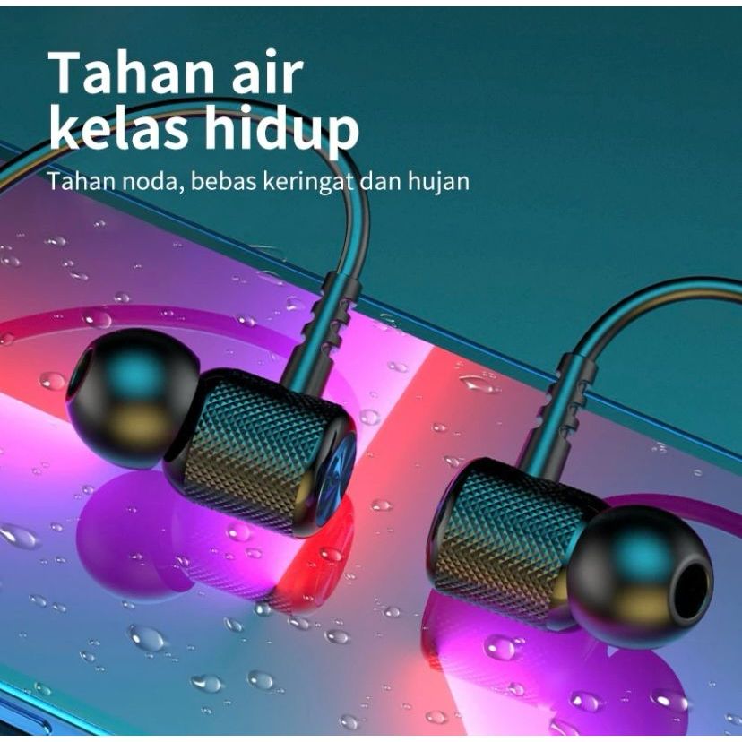 TWS Neck Headset Bluetooth leher olahraga Adsorpsi otomatis TWS Sports Neck Headset